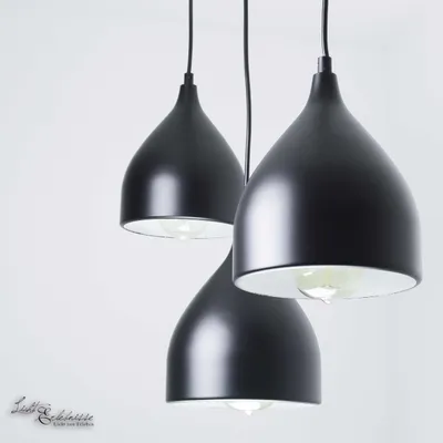 Obrázek produktu pro Lustr Noak černobílý pro 3 lampy