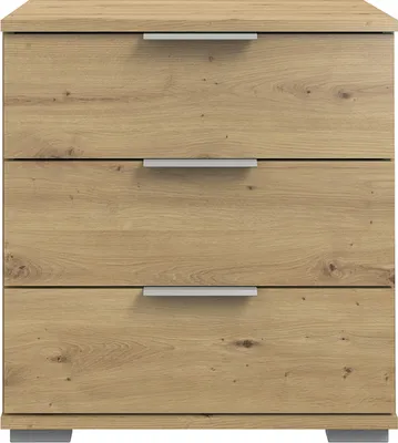 Produktbild von Schlafzimmer Nachttisch Nachtschrank, auch für Boxspringbett geeignet, in Artisan Eiche Nb. ELSTRA-43, B/H/T ca. 52/58/38 cm