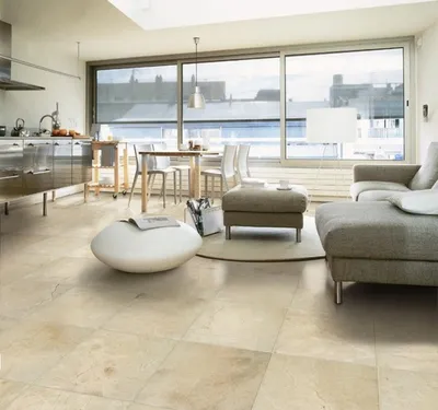 Produktbild von 60x60 25m² Luxus Marmor Boden Naturstein Boden Belag Wand Fliesen Crema Fliese