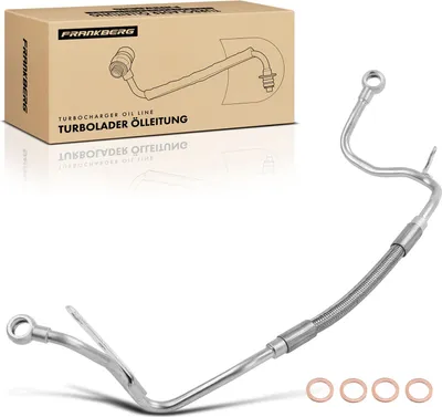 Image de Frankberg 1x Conduite d'huile de turbocompresseur pour VW Golf IV Bora Audi A3 Seat Ibiza II Skoda