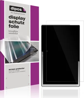 Produktbild von 2x Schutzfolie für Pine64 PineTab-V 10.1 Zoll klar Displayschutzfolie Folie Display Schutz dipos