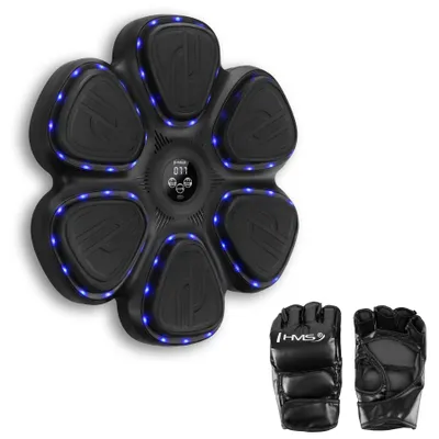 Image de TB12 : Cible de boxe électronique Bluetooth avec musique et gants, HMS
