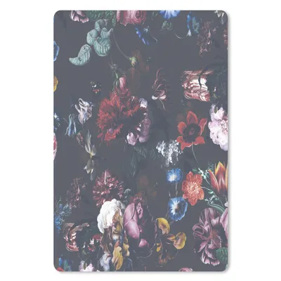 Produktbild von MuchoWow® Mauspad Mousepad Blumen - Farben - Kunst 18x27 cm - Mousepads - Maus Mat - Pad - Mausunterlage