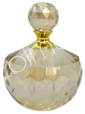 Productafbeelding van Decoratief object: parfumfles AERIS, Ø9x10cm, goudkleurige glansafwerking