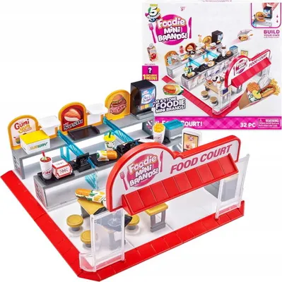 Immagine prodotto di 5 Mini Francobolli A Sorpresa Foodie Miniature Per La Ristorazione 31 El.