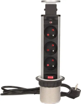 Produktbild von Unterputzsteckdose 3x250V AC OR-AE-1347