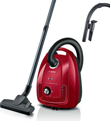 Produktbild von Bosch Serie 4 BGB38RD2 - 600 W - Zylinder-Vakuum - Trocken - Staubbeutel - 4 l - 79 dB
