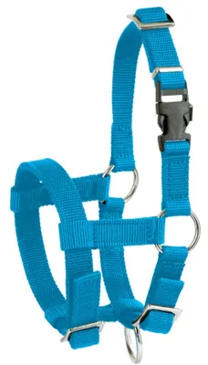 Image de Licol réglable pour alpaga Kerbl, bleu, 20 mm - 27183