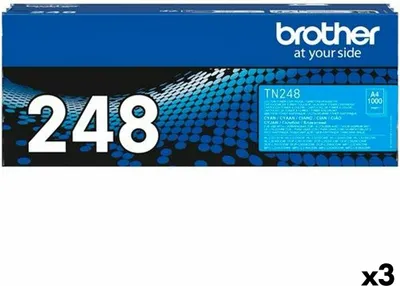 Immagine prodotto di Toner Brother HLL3220CW, 3240CDW, DCPL3520CDW, 3560CDW, MFCL3740CDW, 3760CDW, HLL8230CDW, 8240CDW, MFCL8340CDW, 8390CDW Turchese (3 pz.)