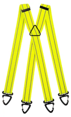 Immagine prodotto di Bretelle da uomo - Riflettenti - Moschettoni in plastica - 40 mm - Tipo X/Y