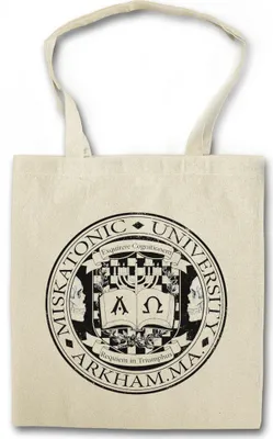 Produktbild von Urban Backwoods Cthulhu Badge UN A, Stofftasche, Farbe: Beige