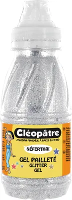 Image de Gel pailleté « NÉFERTARI », 250 ml, argent