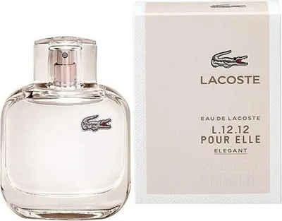 Zdjęcie produktu dla Lacoste L.12.12 Pour Elle Elegant, Kobiety, 90 ml, Spray