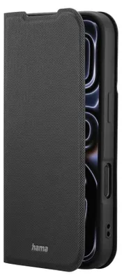 Produktbild von Hama Daily Protect, Folio, Apple, iPhone 17 Pro, 16 cm (6.3"), Schwarz