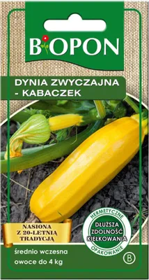 Obrázok produktu pre Biopon Semená tekvice stredne skoré 2G Ovocie do 4KG