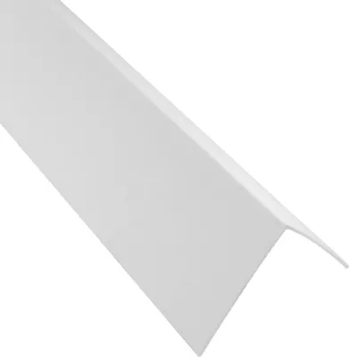 Produktbild von PVC Winkel-Profil Kunststoff Kantenschutz Zierleiste Profil weiss 270cm 40mm