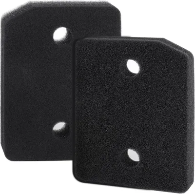 Produktbild von Trocknerfilter für Wärmepumpentrockner, 205 x 154 x 28 mm, 2 Stücke, schwarz, für Wäschetrockner
