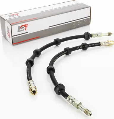 Produktbild von 2x Bremsschlauch Bremsleitung hinten beidseitig für AUDI A5 Q5 - 445 mm