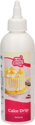 Produktbild von Funcakes Cake Drip Gelb 180g