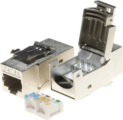 Produktbild von Lyndahl LKK0130 Keystone CAT6a coupler - RJ45