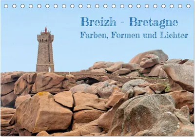 Produktbild von Breizh - Bretagne (Tischkalender 2025 DIN A5 quer), CALVENDO Monatskalender
