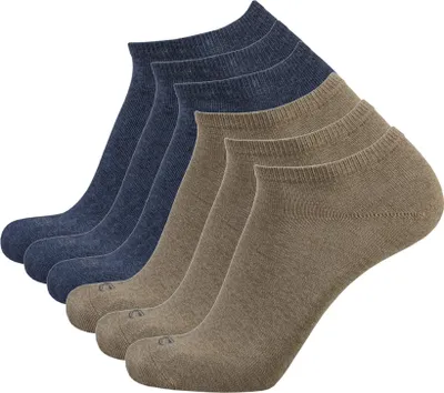 Produktbild von camel active Herren Sneaker Socken 6er pack uni mehrfachpacks uni, Farben:black, SockSizes:43-46