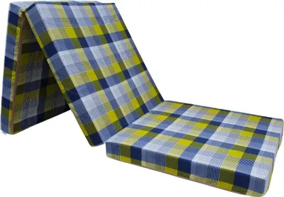 Image de Matelas pliable 195x65x10 cm - 002, 3 segments, léger, de voyage, pour le camping, portable, idéal pour les invités et les voyages