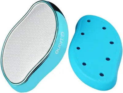 Produktbild von Nano Glas Fußfeile Raspel Kristallglas Hornhautentferner Blue