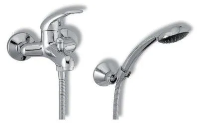 Image de Mitigeur de bain Novaservis 100 mm à levier médical Metalia 55 chromé
