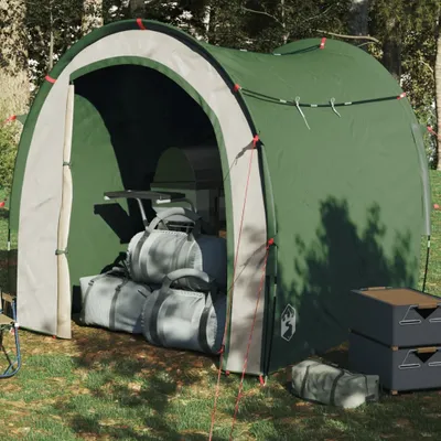 Produktbild von Design Lagerzelt Grün 204x183x178 cm 185T Taft, Campingzelte 2024 Neu