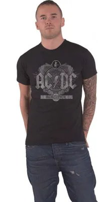 Immagine prodotto di AC/DC - Maglietta "Black Ice" per uomo/donna Unisex RO1042 (L) (Nero)