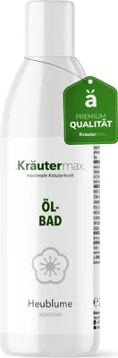 Produktbild von Heublume Badezusatz mit ätherischen Ölen für die Hautpflege 250 ml