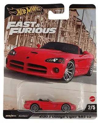 Produktbild von Hot Wheels Fast & Furious JBL85, Auto, 3 Jahr(e), Metall, Rot