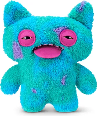 Produktbild von ZURU Fuggler Fugg Life 22 cm Plüschtier CHUM CHUM Lustiges hässliches Monster mit menschenähnlichen Zähnen