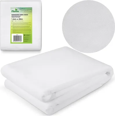 Immagine prodotto di Telo protettivo per coltivazione 2000 cm x 160 cm Plonos - bianco