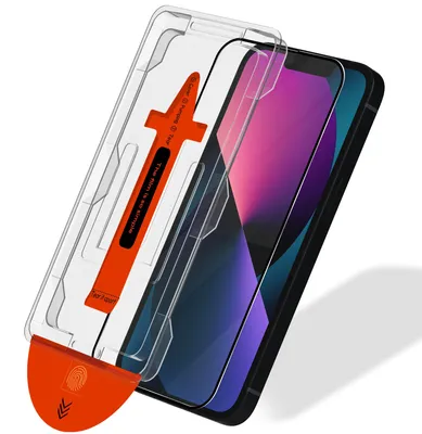 Obrázok produktu pre 1-balenie iPhone 13 Ochranné sklo na displej - Tvrdené sklo | [Automatická inštalácia] - Bez bublín