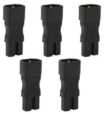 Obrázek produktu pro Sada 5 ks adaptérů napájecích zástrček z IEC320 C14 na IEC320 C15 pro PDU, skříně, notebooky a zásuvky UPS