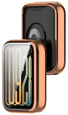 Produktbild von Schutzhülle für Xiaomi Smart Band 10 Pro, Bizon Case Watch Felipe, Rosegold
