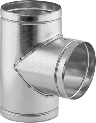 Produktbild von Kanal-T-Stück Trs/90 D125 Für Heissluftverteilung