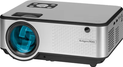 Produktbild von Kruger&Matz LED Projektor Full HD WLAN USB HDMI 2800lm Silber