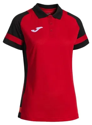 Image de Polo à manches courtes Joma Lider Rouge M Femme Rouge M