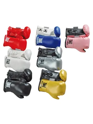Produktbild von Mini Boxing Gloves / Mini Boxhandschuhe in 7 Farben schwarz