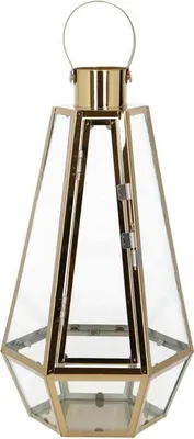 Zdjęcie produktu dla Latarnia metalowa 17x7x15,3x31cm