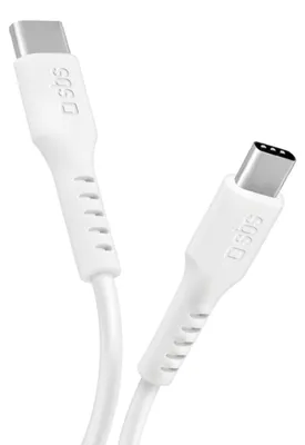 Image de Sbs Tecabletcc10W Câble Usb-C - Usb-C Power Delivery 25W 1 M - Blanc