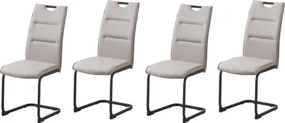 Produktbild von Schwingstuhl 4er Set Polyurethancappuccino DannyP HTI-Line