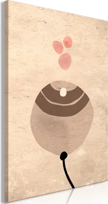 Produktbild von Italienischer Leinwand Leinwandbild - Sand Balloon (1 Part) Vertical 80x120 cm Abstrakt a-A-0650-b-a