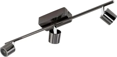 Produktbild von EGLO Maurano, Strahler Oberflächenbeleuchtung, Nicht austauschbare(s) Leuchtmittel, 15 W, 3000 K, 480 lm, Schwarz, Chrom