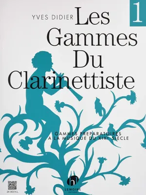 Image de Klarinetten Skalen für Musik des 19. Jahrhunderts