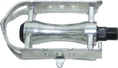 Imagen del producto de Sportpedal de aluminio, color plateado, de 9/16 de pulgada