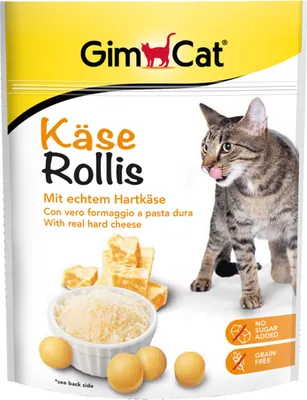 Produktbild von GimCat Katzensnack Käse-Rollis 140 g